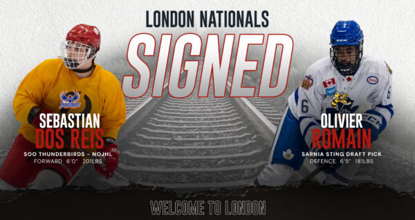 London Nationals Sign Sebastian Dos Reis and Olivier Romain