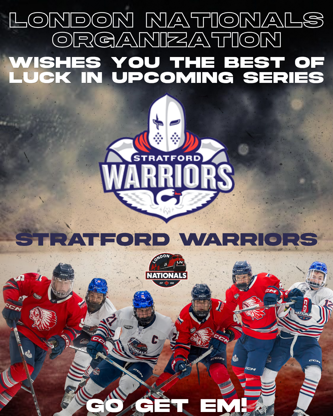 A Message from Organization: Supporting Stratford in the Next Round