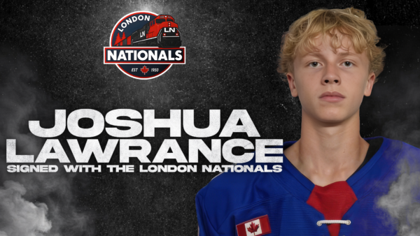 Joshua Lawrance Signs with the London Nationals