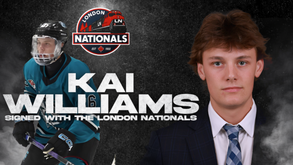 Kai Williams Signs with the London Nationals