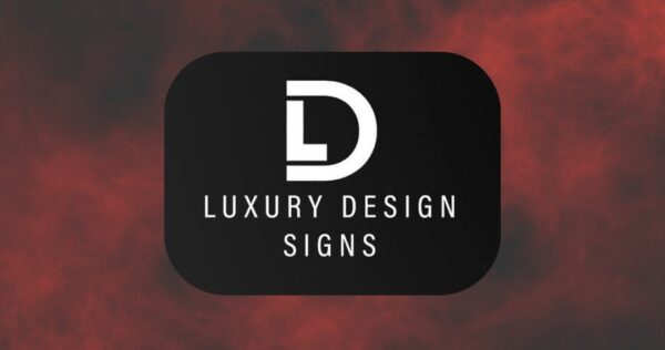 Thank You Luxury Design Signs