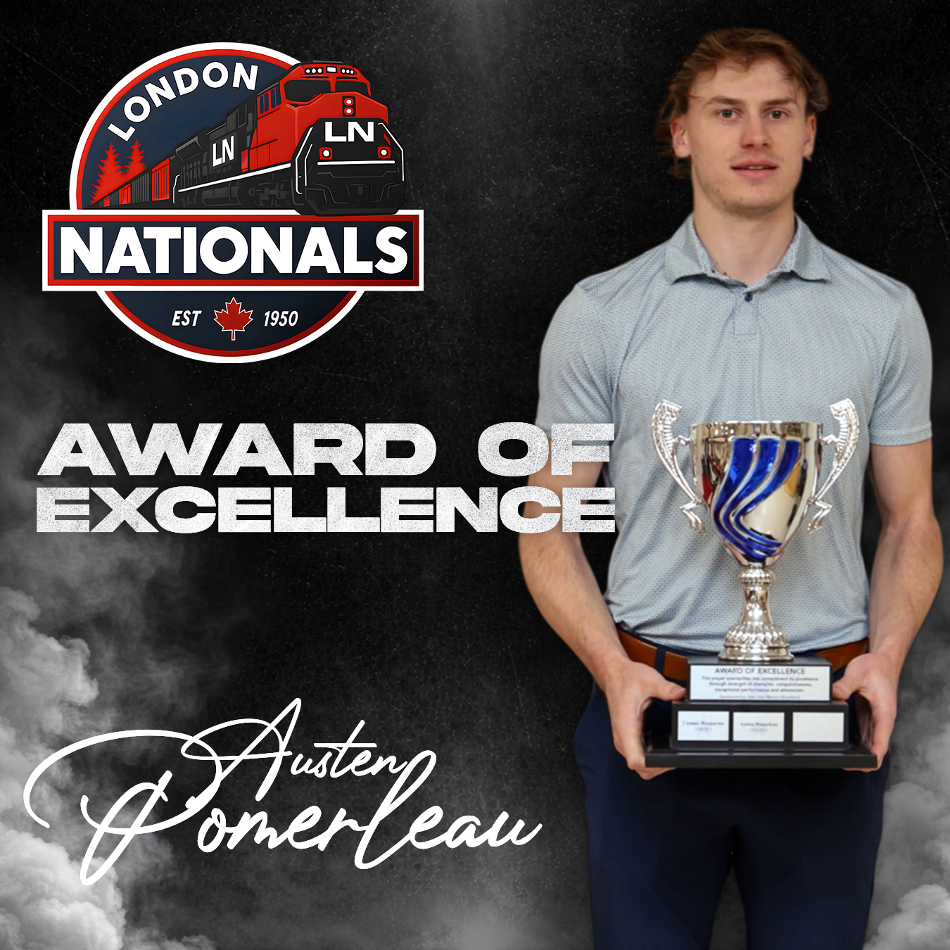 Austen Pomerleau - Award of Excellence