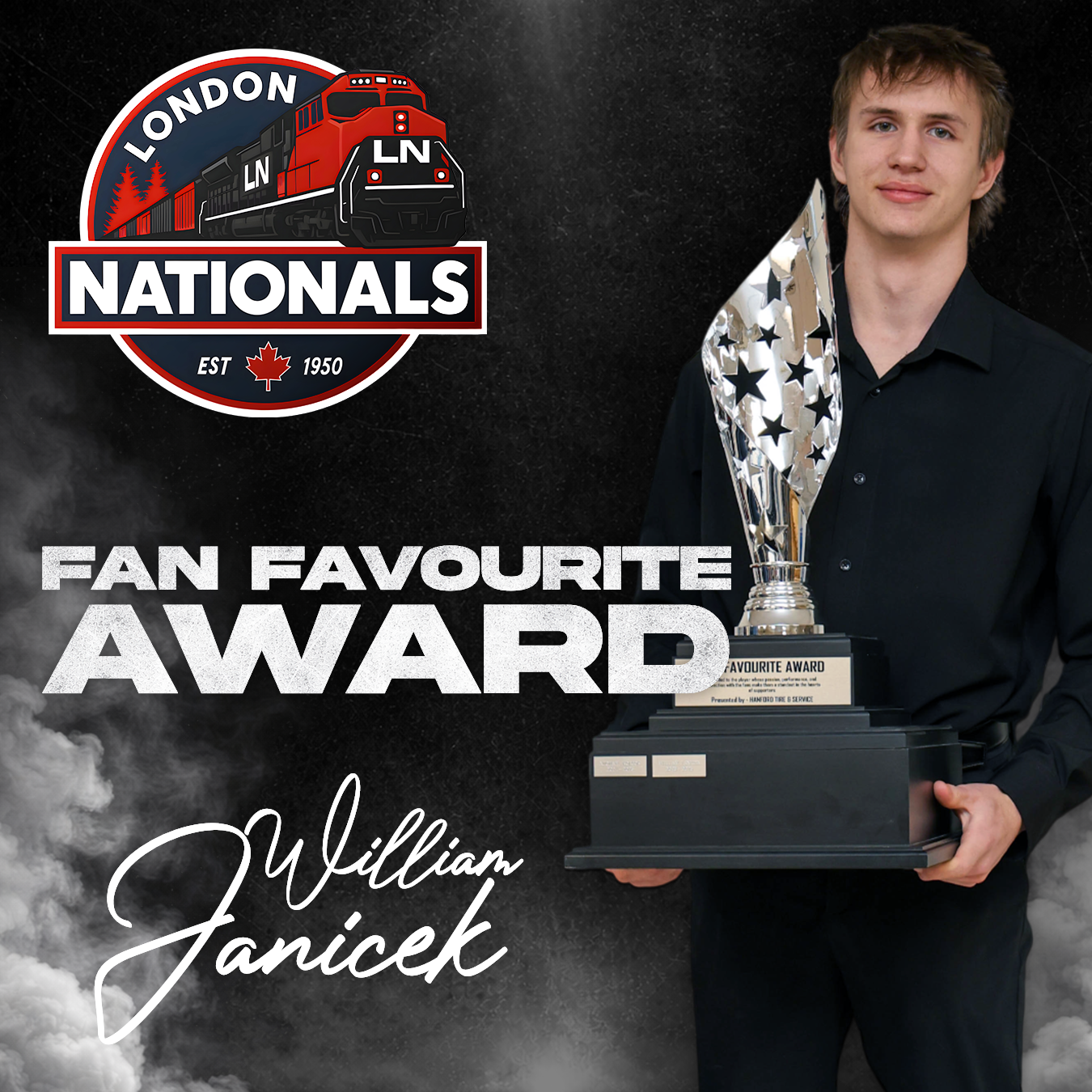 William Janicek - Fan Favourite Award