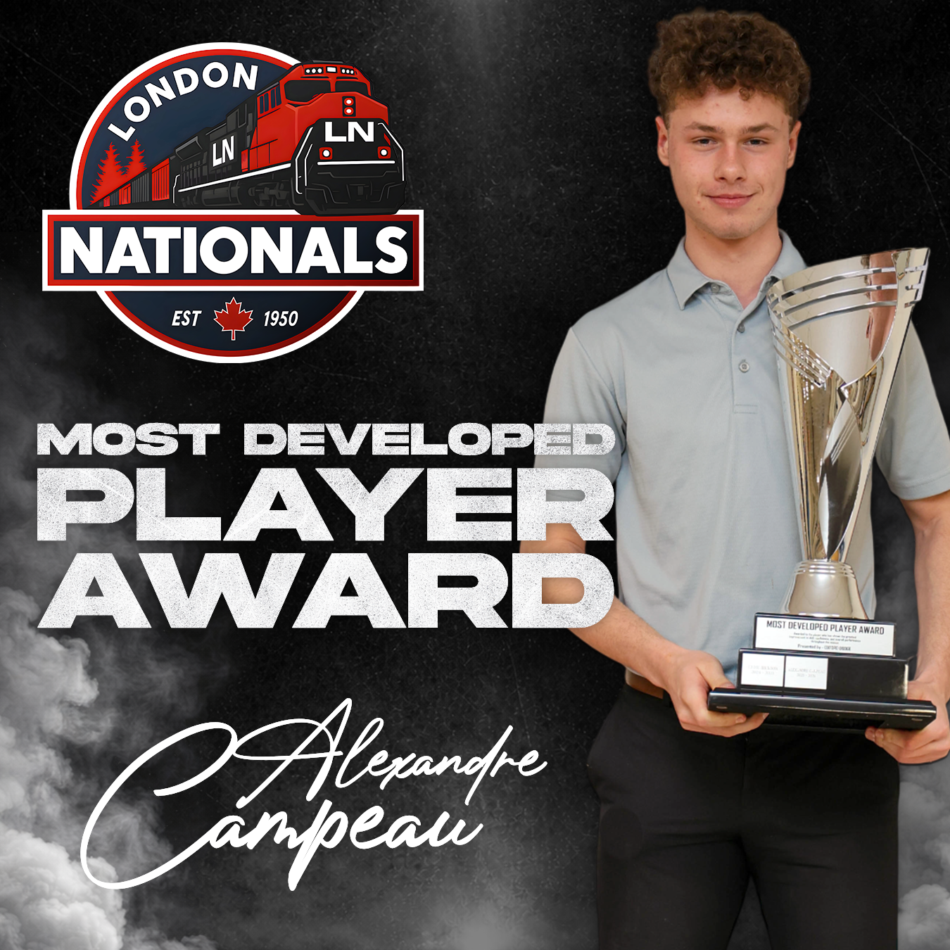 Alexandre Campeau - Most Developed Player Award