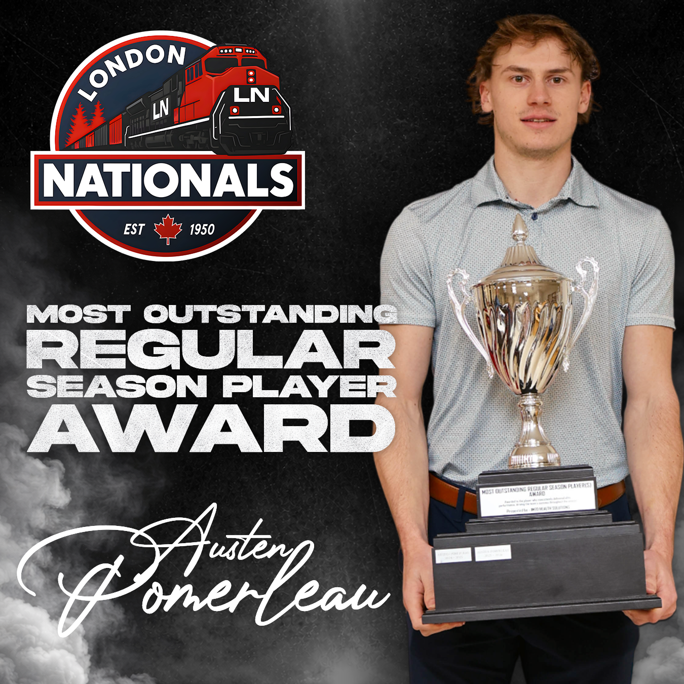 Austen Pomerleau - Most Outstanding Regular Season Player Award