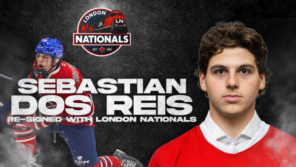Sebastian Dos Reis Re-Signs with the London Nationals for the 2026-27 Season